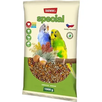 Krmivo pro ptáka Darwins Classic special andulka 1000g