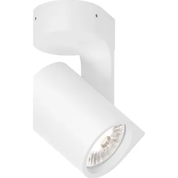 Wever & Ducré Přisazený směrovatelný reflektor Sqube on base 1.0 GU10 Barva: Bílá 144220W0