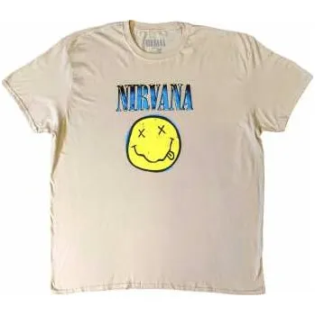 Merch Nirvana: Nirvana Unisex T-shirt: Xerox Smiley (xxx-large) XXXL