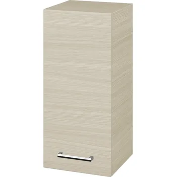 Koupelnový nábytek Dřevojas Horní skříňka SYD 35 - D04 Dub / Úchytka T03 / D04 Dub / Pravé