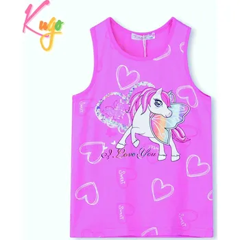 Dívčí tílko Kugo MC1713 - fialová Barva: Fialová, Velikost: 104