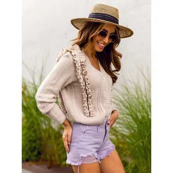 Dámské kraťasy Stylové dámské džínové kraťasy Bolf fialová velikost: S