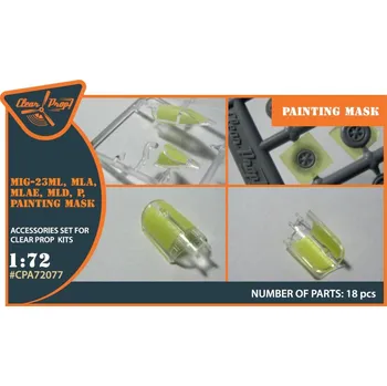 Plastikový model 1/72 MiG-23ML, MLD, P, MLAE Painting mask (CP)