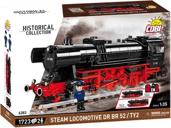 Stavebnice COBI COBI Historical Collection 6283 Steam Locomotive DR BR 52/TY2
