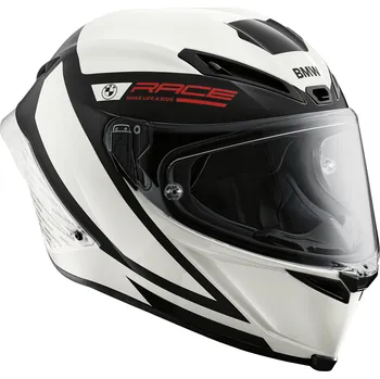 Helma na motorku BMW Motorrad Helma M Pro Race Curbs White Velikost: 60/61