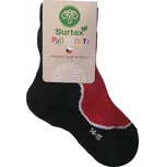 Surtex dětské letní merino ponožky Červená 34-35 (22-23 cm)
