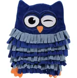 Hračka FLAMINGO plyš - Plinkie sova čmuchací koberec 27x2,5x33cm