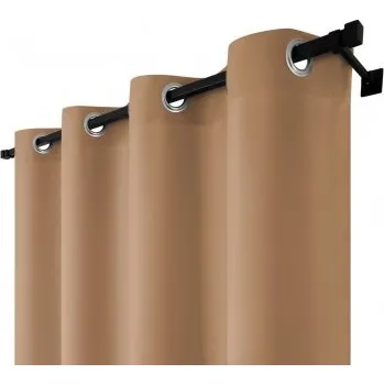 Nábytkové kování Výprodej Závěs s kroužky barva Sladký karamel