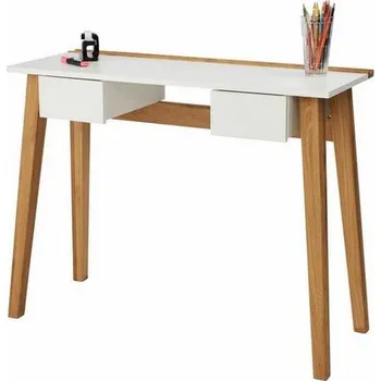 Počítačový stůl Pc počítačový stůl dub masiv/bílá 133