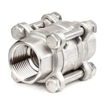 Ventil Zpětný ventil – 3-dílný – 1.4401: 5/4"