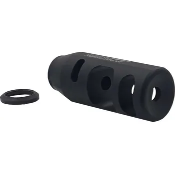 TACTICAL EVO | Úsťová brzda PCC pro CZ SCORPION EVO CARABINE (1/2x28UNF) - Barva Černá (elox), Ráže do 9mm (cal. 338) p12ce