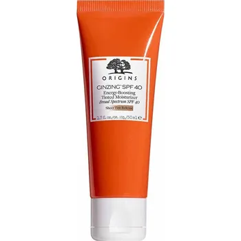 Pleťový krém Origins Ginzing Energy-Boosting Tinted Moisturizer hydratační krém SPF 40 50 ml