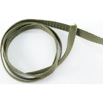 Polypropylenový popruh - khaki - šířka 1 cm