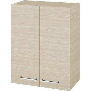 Koupelnový nábytek Dřevojas Horní skříňka DOS SYD2 60 - D04 Dub / Úchytka T04 / D04 Dub