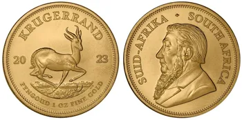 South African Mint Krugerrand Südafrika zlatá mince Standard 2023 1 oz