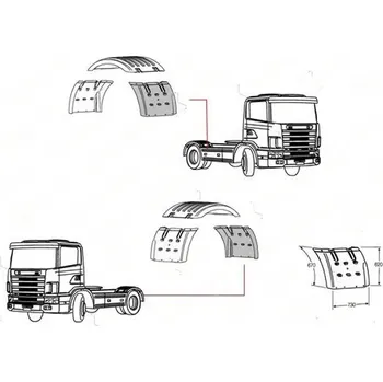 Podběh karosérie Dutina kola COVIND COV/144/518
