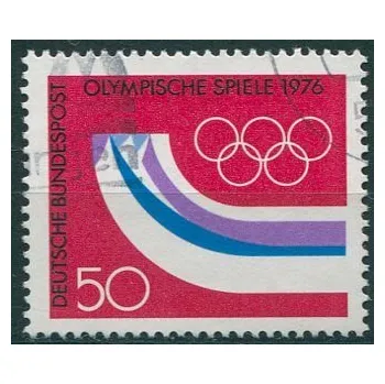 Poštovní známka (1976) MiNr. 875 - O - Německo - Zimní olympijské hry 1976 (1)