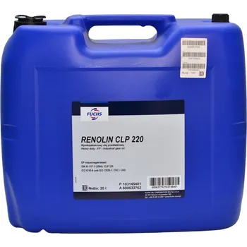 Převodový olej FUCHS Renolin CLP 220, 20L převodový olej