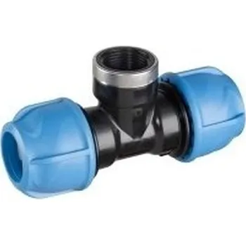 Fitinka GEORG FISCHER iJOINT Polypropylenový T-kus 90°, 25x1", vnitřní závit 158-400-181 free_store_pickup