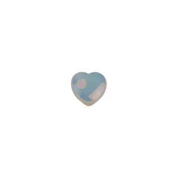 Drahý kámen Srdce hmatka - opalit