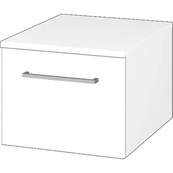 Koupelnový nábytek Dřevojas Nízká skříňka DOS SNZ1 40 - N01 Bílá lesk / Úchytka T04 / L01 Bílá vysoký lesk