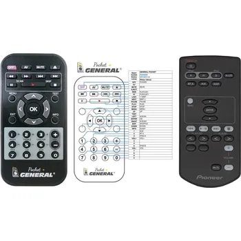 Dálkový ovladač General PIONEER 76D0RR011, XW-NAC1-K - náhradní dálkový ovladač