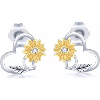 Náušnice Dámské stříbrné náušnice MARTHA Ag 925