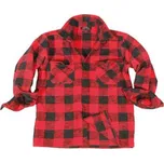 Košile dřevorubecká červeno černá L - Skladem