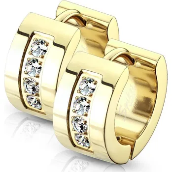 Náušnice Dámské náušnice z chirurgické oceli CLAIRE