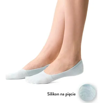 Dámské ponožky Černé krátké dámské ponožky Art.058 DX005, GRAPHITE Velikost: 35/37