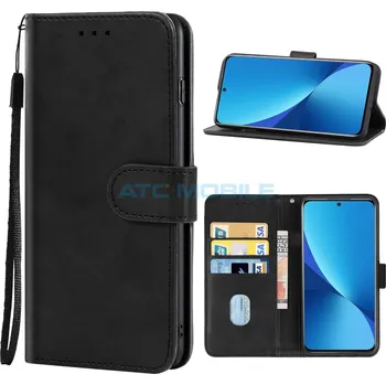 Pouzdro na mobilní telefon Pouzdro Book Xiaomi 12 5G otevírací černé a zpět 18 Kč s ATC Clubem
