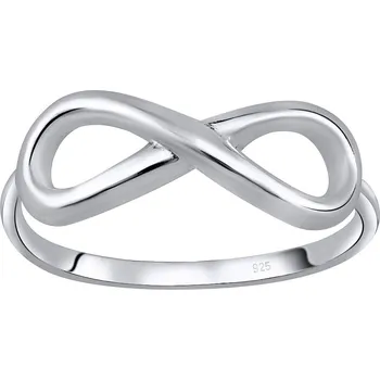 Prsten Dámský celostříbrný prsten INFINITY obvod 64 mm
