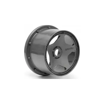 1:5 Baja 5B Gas/Flux SBK: Super Star Wheel Gunmetal Rear (120X75mm)
