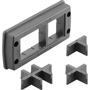 Rozvaděč WEIDMÜLLER Rám Weidmuller CABTITE FR 24/10 BK SET 2583720000