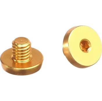 Airsoft AIP Hliníkové šrouby střenek Type 5 pro Marui Hi-Capa GBB - zlaté
