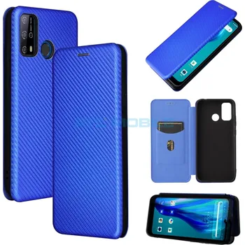 Pouzdro na mobilní telefon Pouzdro Magnetic Case Oukitel C23 Pro Carbon Fiber modré a zpět 16 Kč s ATC Clubem