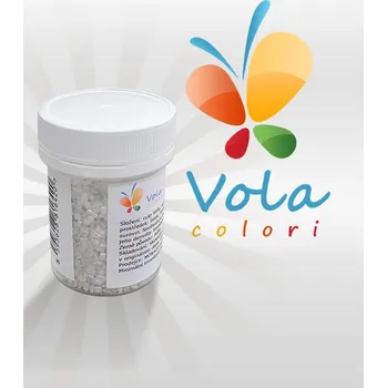 Jedlá dekorace na dort Cukrové krystalky malé čiré 30 g/dóza