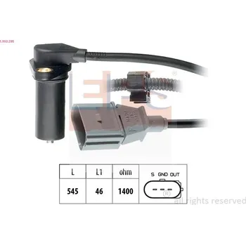 Kliková hřídel Generátor impulsů, klikový hřídel EPS 1.953.295