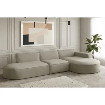 Sedací souprava Sedací souprava do L Parma - béžová Varianta: Pravá