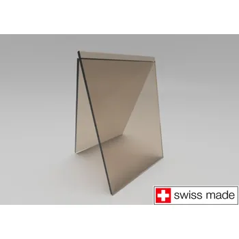 Průsvitná krytina Polykarbonátová deska Macrolux plná 6mm bronz Délka: 4000, Šířka: 1025