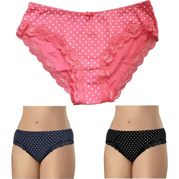 Dámské spodní prádlo Andrie PS 2735F M 3ks dámské kalhotky