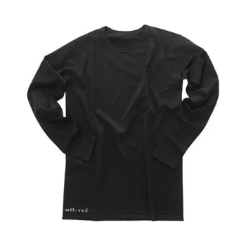 Pánské tílko Triko funkční SPORTS s dlouhým rukávem ČERNÉ S-M - Není skladem