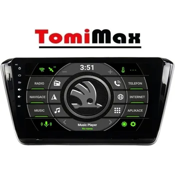 Autorádio TomiMax !!!AKCE!!! 4G+64 Škoda Superb 3 Android 14 autorádio s WIFI, GPS, USB, SD, BT HW výbava: 8 Core 4GB+64GB PX HIGH, Velikost obrazovky: Dotyková obrazovka: 10,1"