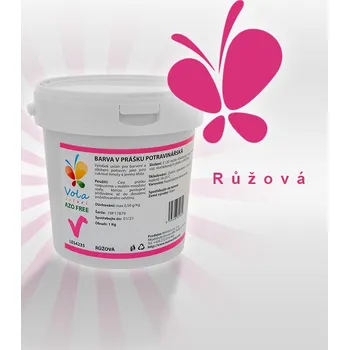 Potravinářské barvivo Barva v prášku extra koncentrovaná AF, růžová E120 1 kg/kbelík