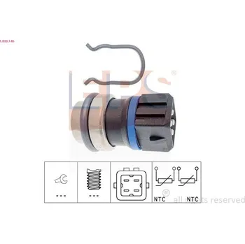 Autoelektrika Snímač, teplota chladiva EPS 1.830.146