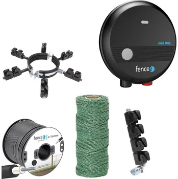 Hubení hlodavce VNT electronics s.r.o. Set elektrického ohradníku proti škůdcům - kuna, vydra, lasička - síťový zdroj - lanko 100 m