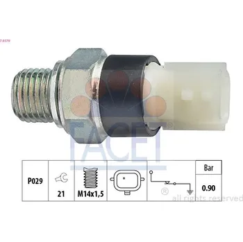 Auto-moto Olejový tlakový spínač FACET 7.0179