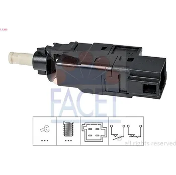 Auto-moto Spínač brzdového světla FACET 7.1260