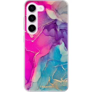 Pouzdro na mobilní telefon Odolné silikonové pouzdro iSaprio - Purple Ink - Samsung Galaxy S23 5G