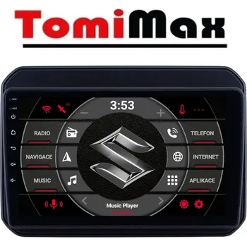 Auto Hi-Fi TomiMax Suzuki Ignis Android 14 autorádio s WIFI, GPS, USB, BT HW výbava: 4 Core 2GB+32GB LOW, Velikost obrazovky: Dotyková obrazovka: 9"